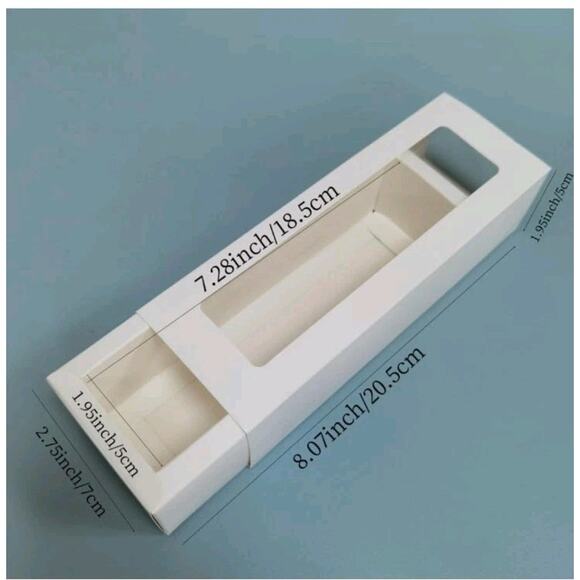 20 Pcs Macaron Boxes for Gift Giving, Bakery Candy Box with Clear Window, Treat - Picture 3 of 10